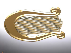 harp 3D Model