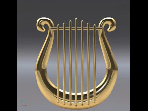 harp 3D Model