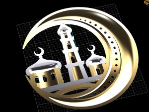 crescent 3D Model