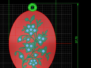 pendant Modèle 3D