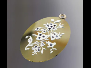 लटकन 3D मॉडल