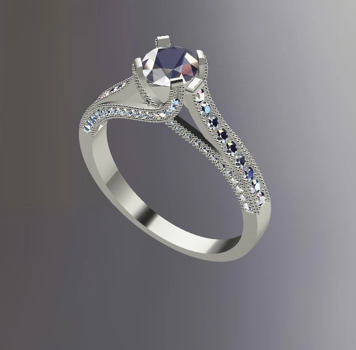 ring 0006 3D Model .c4d .max .obj .3ds .fbx .stl .blend 