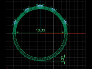 Rufen Sie 0007 an 3D Modell