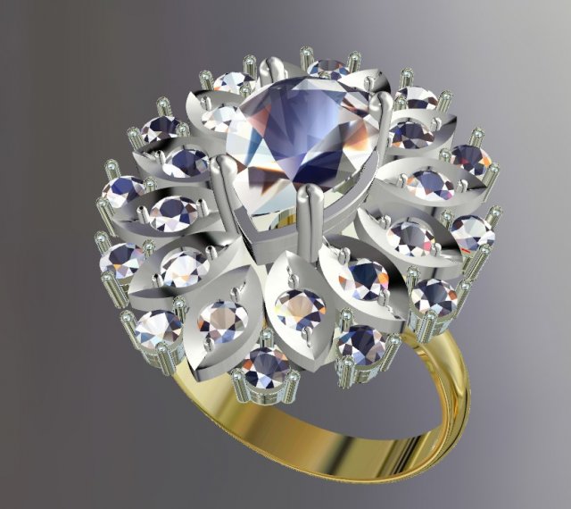 ring 0009 Modelo 3D .c4d .max .obj .3ds .fbx .stl .blend 