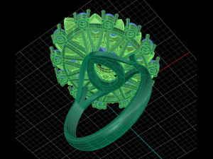 ring 0009 Modelo 3D