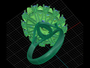 ring 0009 3D Model