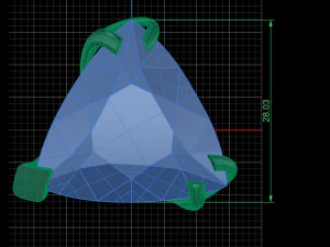 Rufen Sie 0010 an 3D Modell