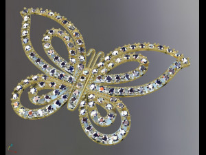 butterfly Modelo 3D