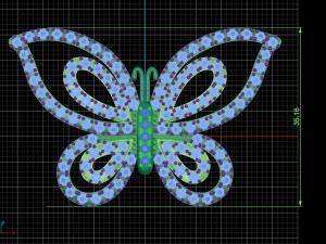 butterfly Model 3D