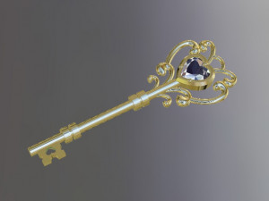 key Modelo 3D
