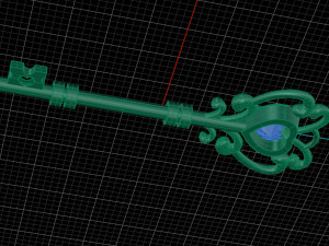 key Model 3D