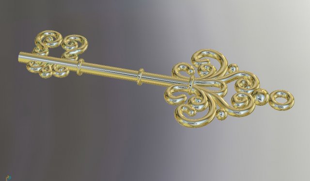 key 3D मॉडल .c4d .max .obj .3ds .fbx .stl .blend 