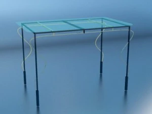 geschmiedeter Tisch2 3D Modell