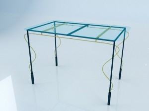 forged table2 Modèle 3D