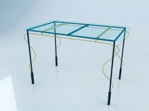 forged table2 3D Model