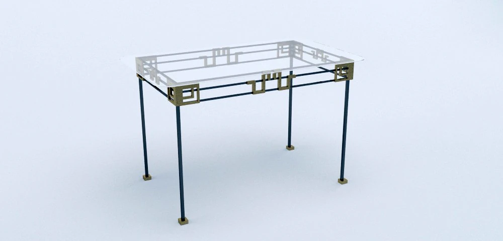 mesa forjada3 Modelo 3D .c4d .max .obj .3ds .fbx .stl .blend 