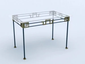 단조 테이블3 3D 모델