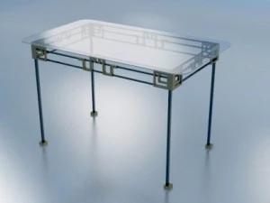 mesa forjada3 Modelo 3D