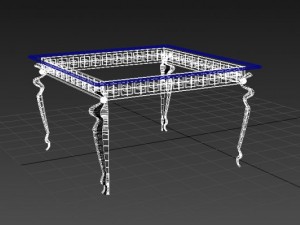 forged table4 3D 模型