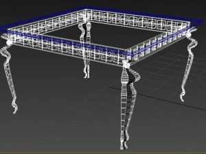 forged table4 3D Model