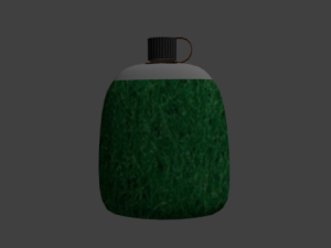 canteen Model 3D