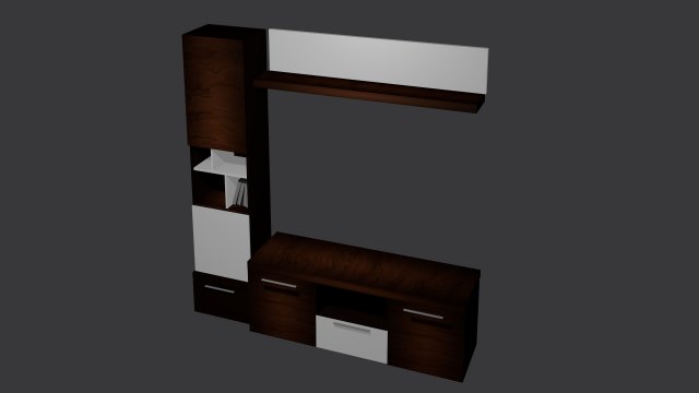 closet 3D Model .c4d .max .obj .3ds .fbx .stl .blend 