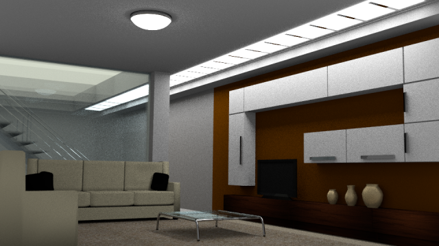 living room 3D Model .c4d .max .obj .3ds .fbx .stl .blend 
