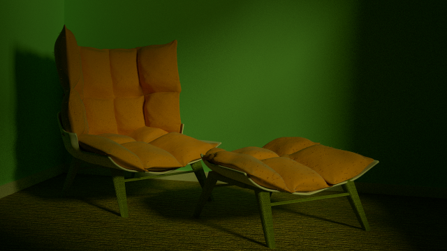 chair Model 3D .c4d .max .obj .3ds .fbx .stl .blend 