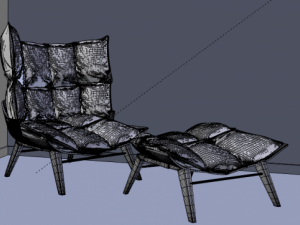 chair Model 3D