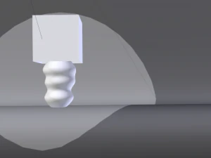 bamboo lamp 3D Model