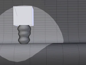 bamboo lamp 3D Model