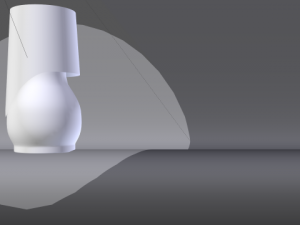 classic blue lamp 3D 모델