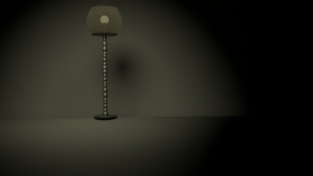 floor lamp Modello 3D .c4d .max .obj .3ds .fbx .stl .blend