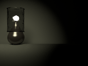 glassy lamp Modelo 3D