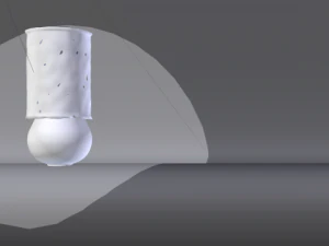 glassy lamp 3D Model