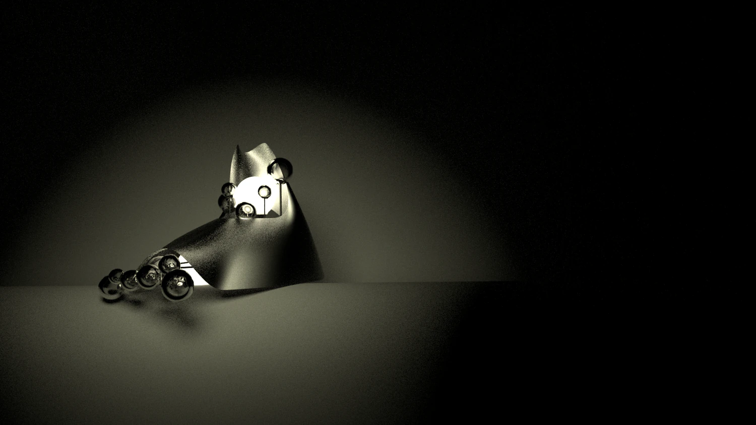 round lamp 3D Model .c4d .max .obj .3ds .fbx .stl .blend 