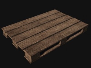 propwoodenpallet 3D Модель