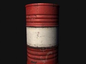 oil drum 3D Модель