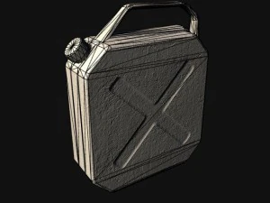 fuel tank   redgreen 3D Model