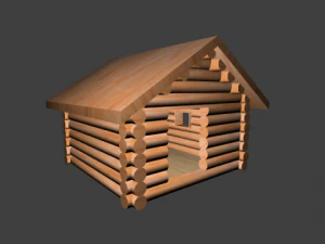 chalet 3D Model