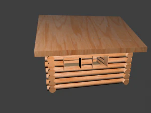 chalet 3D Model