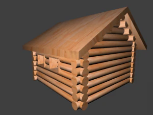 chalet 3D Model