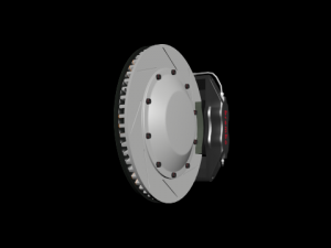 brembo brake system 3D Model