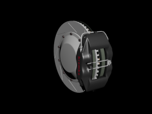 brembo brake system 3D Model