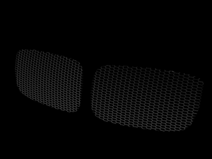 grill bmw x5 e70 3D Model