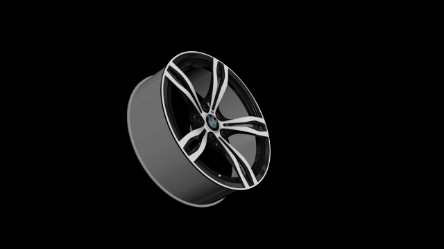 bmw rim 3D Model .c4d .max .obj .3ds .fbx .stl .blend 
