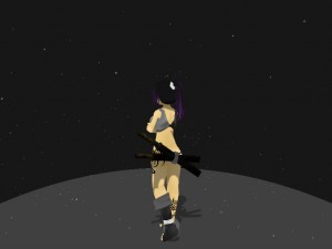 assassin girl 3D मॉडल
