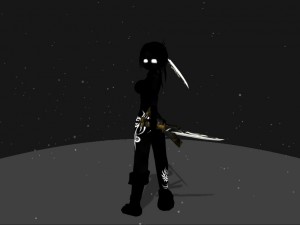 assassin girl 3D मॉडल