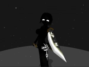 assassin girl 3D Model