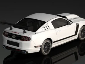 ford mustang boss 302 3D Model